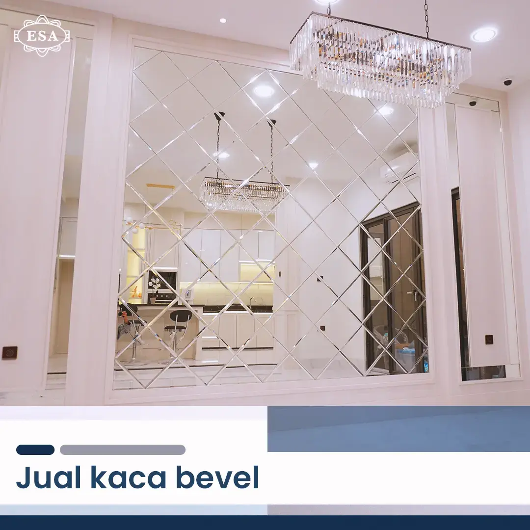 Jasa Bevel kaca di Medan