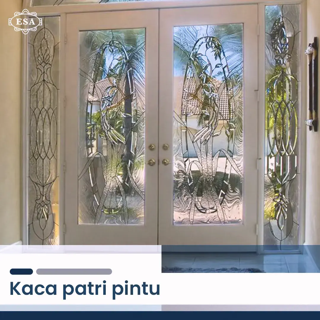 Mengenal Kaca Patri Pintu