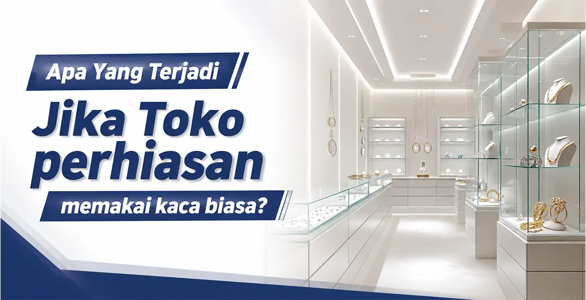 Apa Yang Terjadi Jika Toko perhiasan memakai kaca biasa?