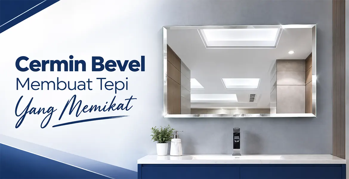 Cermin Bevel Membuat Tepi Yang Memikat