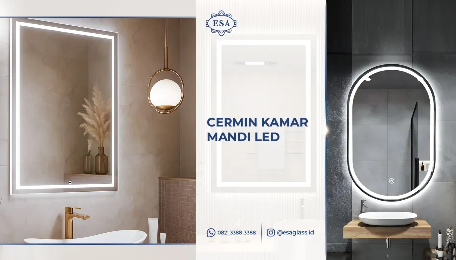 Cermin Kamar Mandi LED Populer