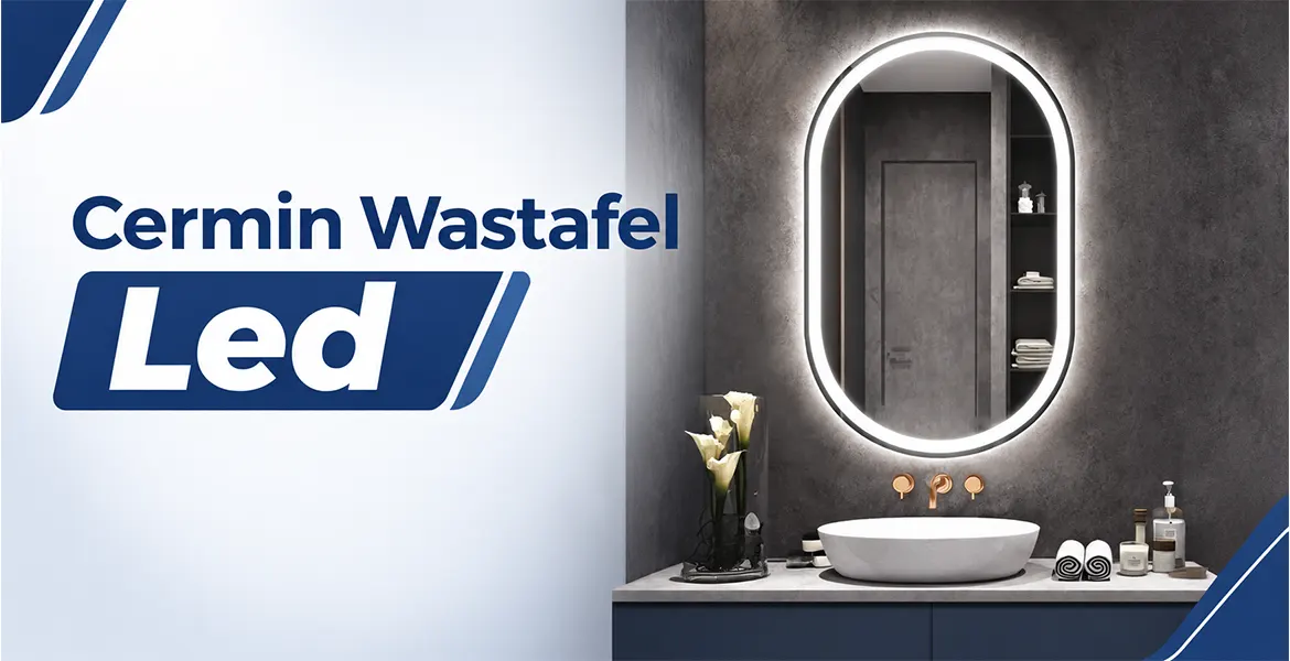 Cermin Wastafel Led