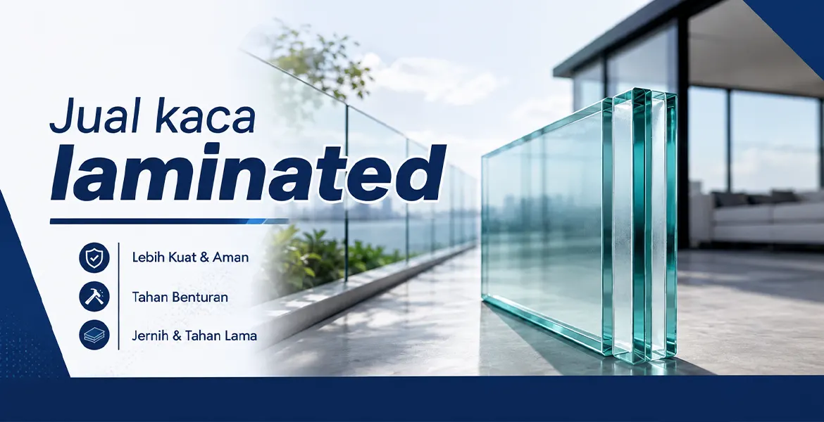 Jual kaca laminated