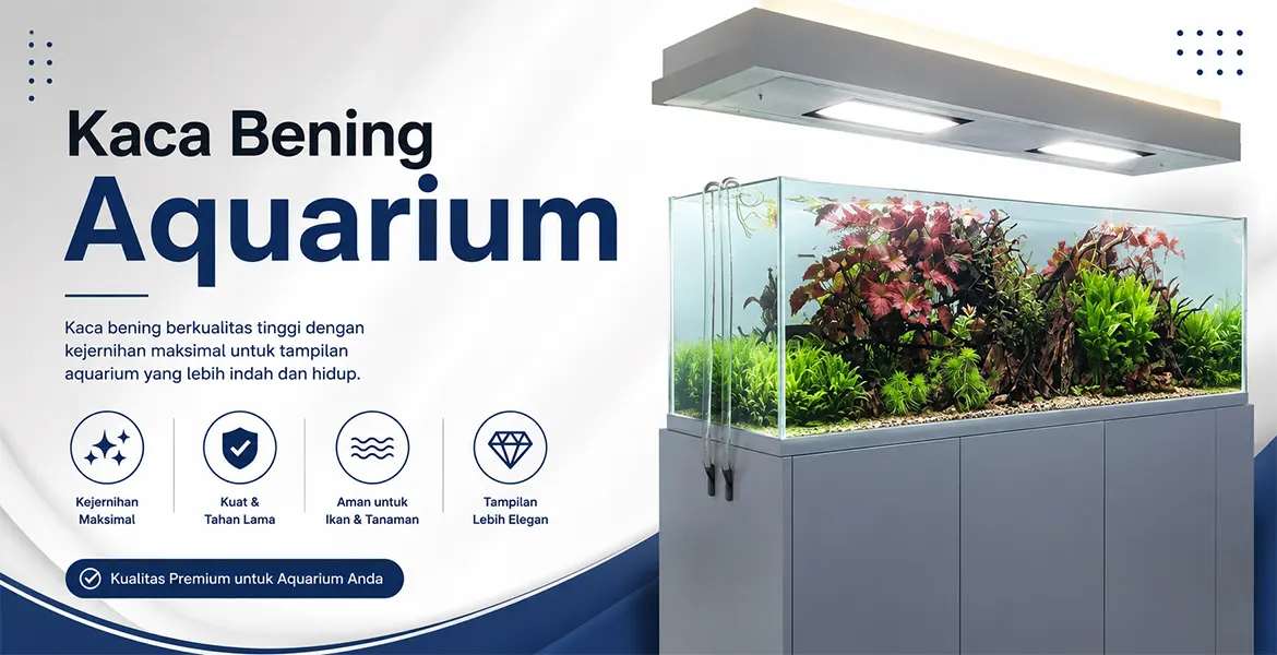 Kaca Bening Aquarium
