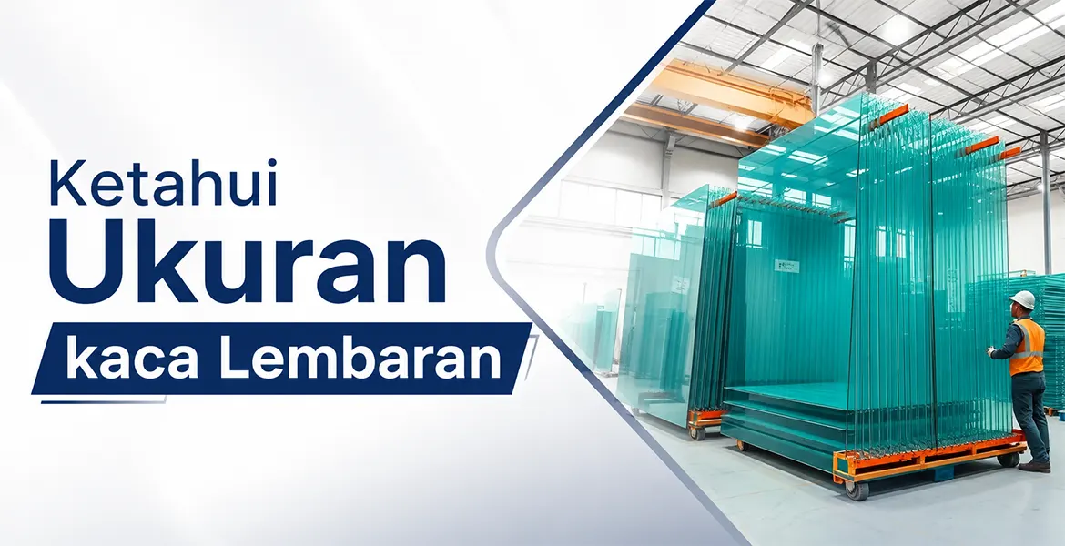 Ketahui Ukuran kaca Lembaran