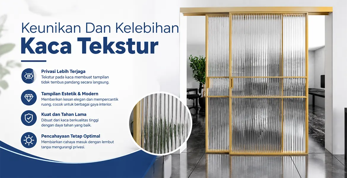 Keunikan Dan Kelebihan Kaca Tekstur