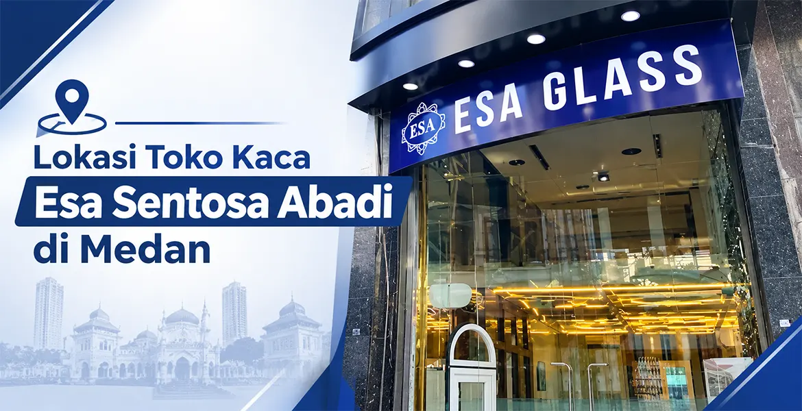 Lokasi Toko Kaca Esa Sentosa Abadi di Medan