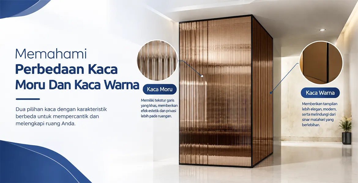 Memahami Perbedaan Kaca Moru Dan Kaca Warna