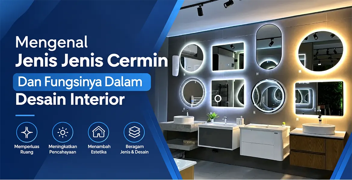 Mengenal Jenis Jenis Cermin Dan Fungsinya Dalam Desain Interior