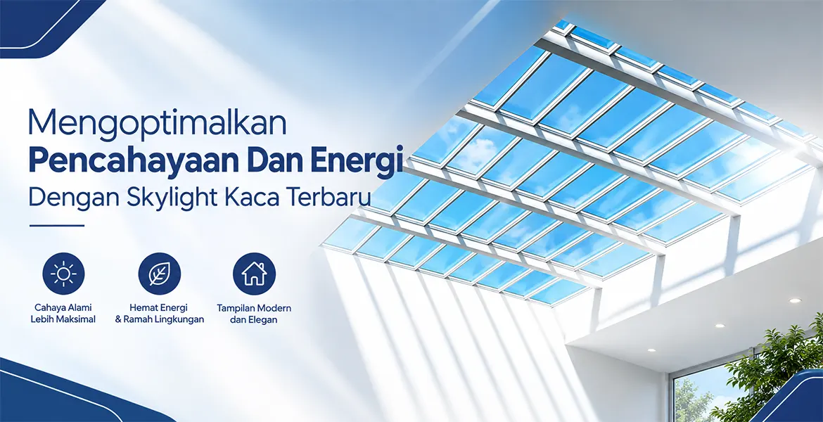 Mengoptimalkan Pencahayaan Dan Energi Dengan Skylight Kaca Terbaru