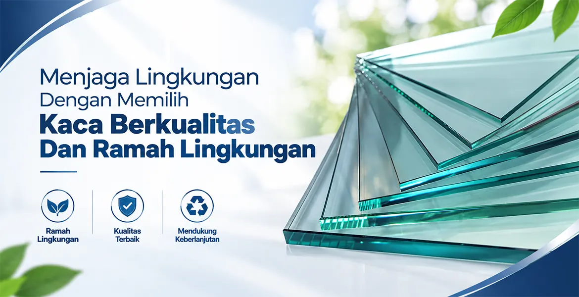Menjaga Lingkungan Dengan Memilih Kaca Berkualitas Dan Ramah Lingkungan