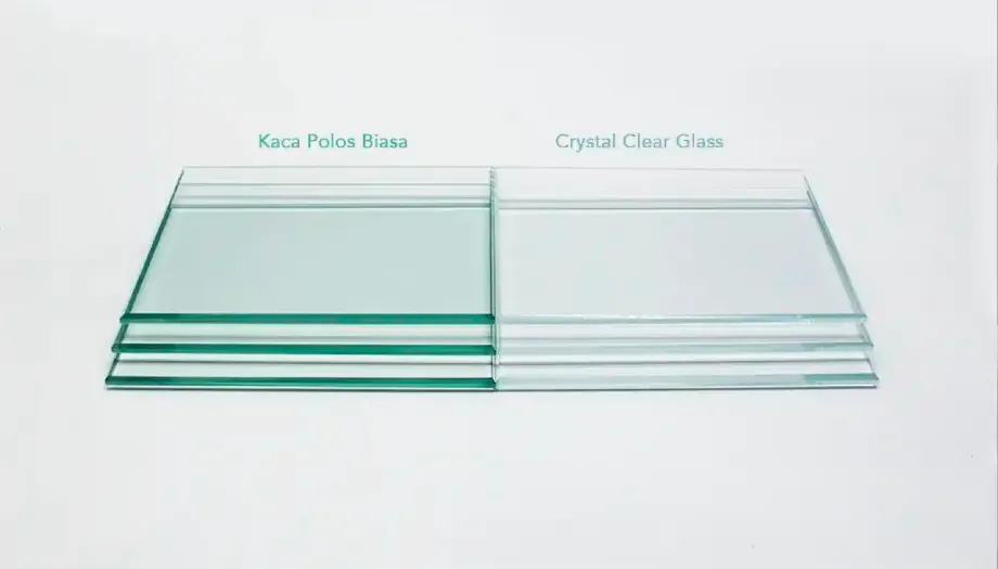 Perbedaan Kaca Polos dan Kaca Kristal: Mana yang Lebih Baik untuk Kebutuhan Anda?