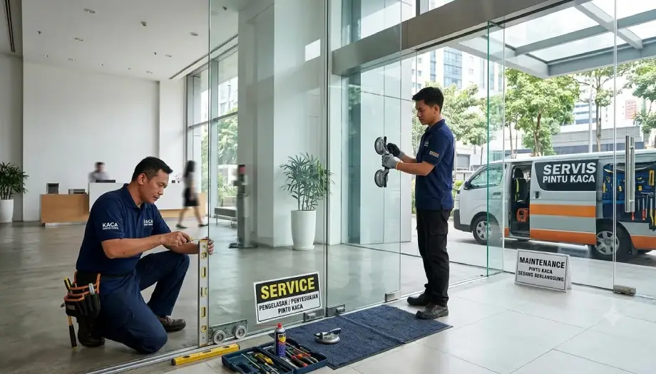 Service Pintu Kaca Profesional