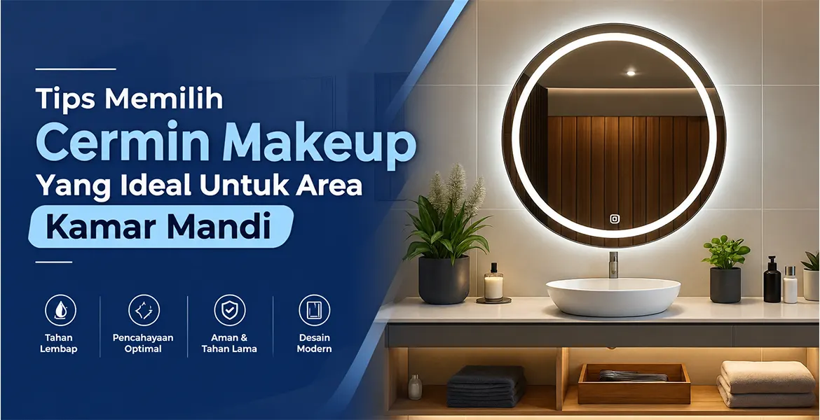 Tips Memilih Cermin Makeup Yang Ideal Untuk Area Kamar Mandi