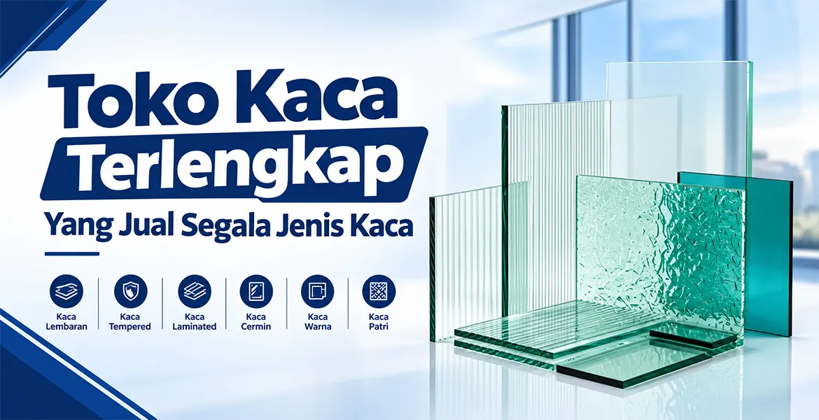 Toko Kaca Terlengkap Yang Jual Segala Jenis Kaca